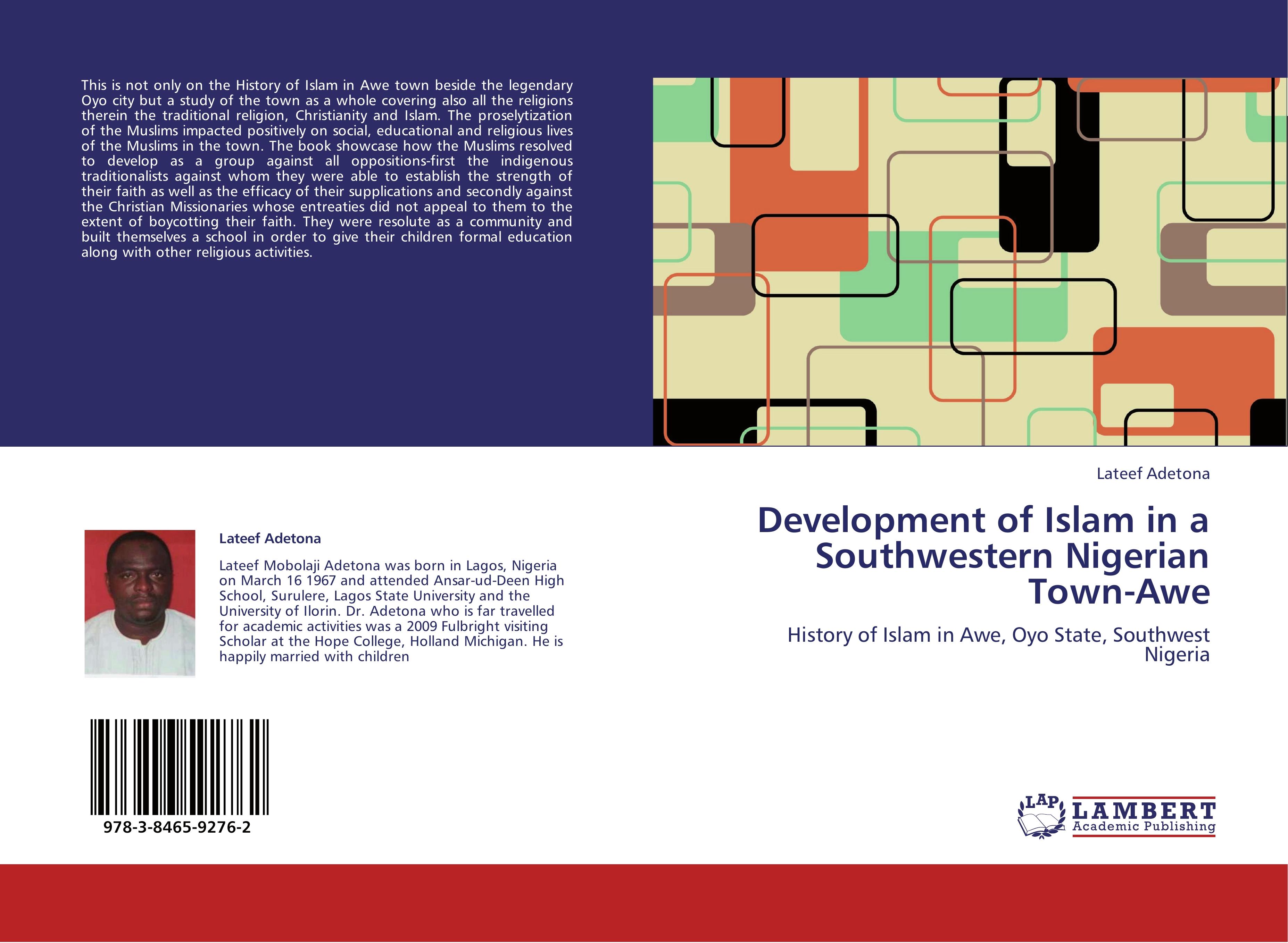 Development of Islam in a Southwestern Nigerian Town-Awe - Lateef Adetona