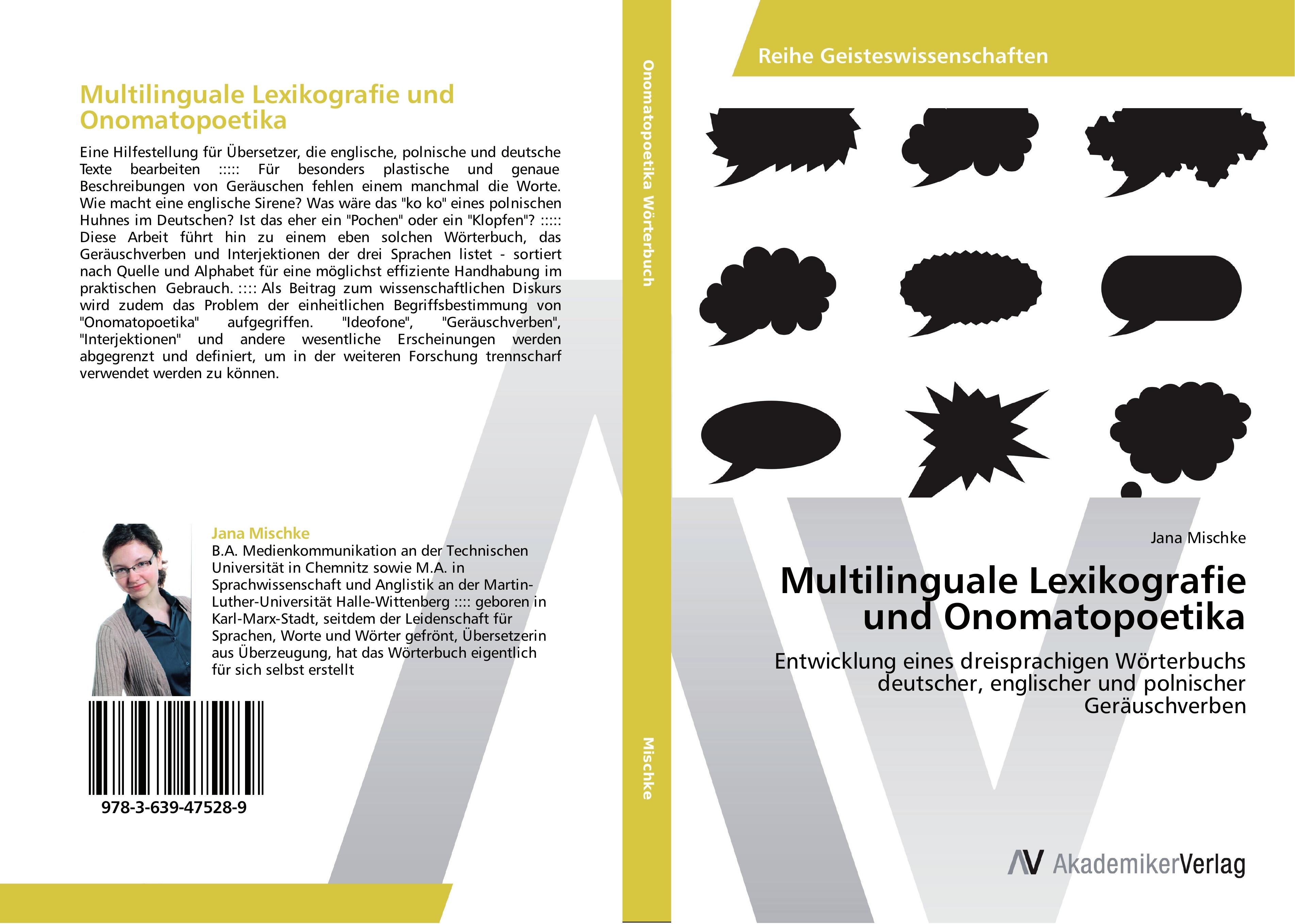 Multilinguale Lexikografie und Onomatopoetika - Jana Mischke