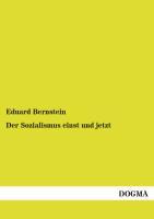 Der Sozialismus einst und jetzt - Bernstein, Eduard