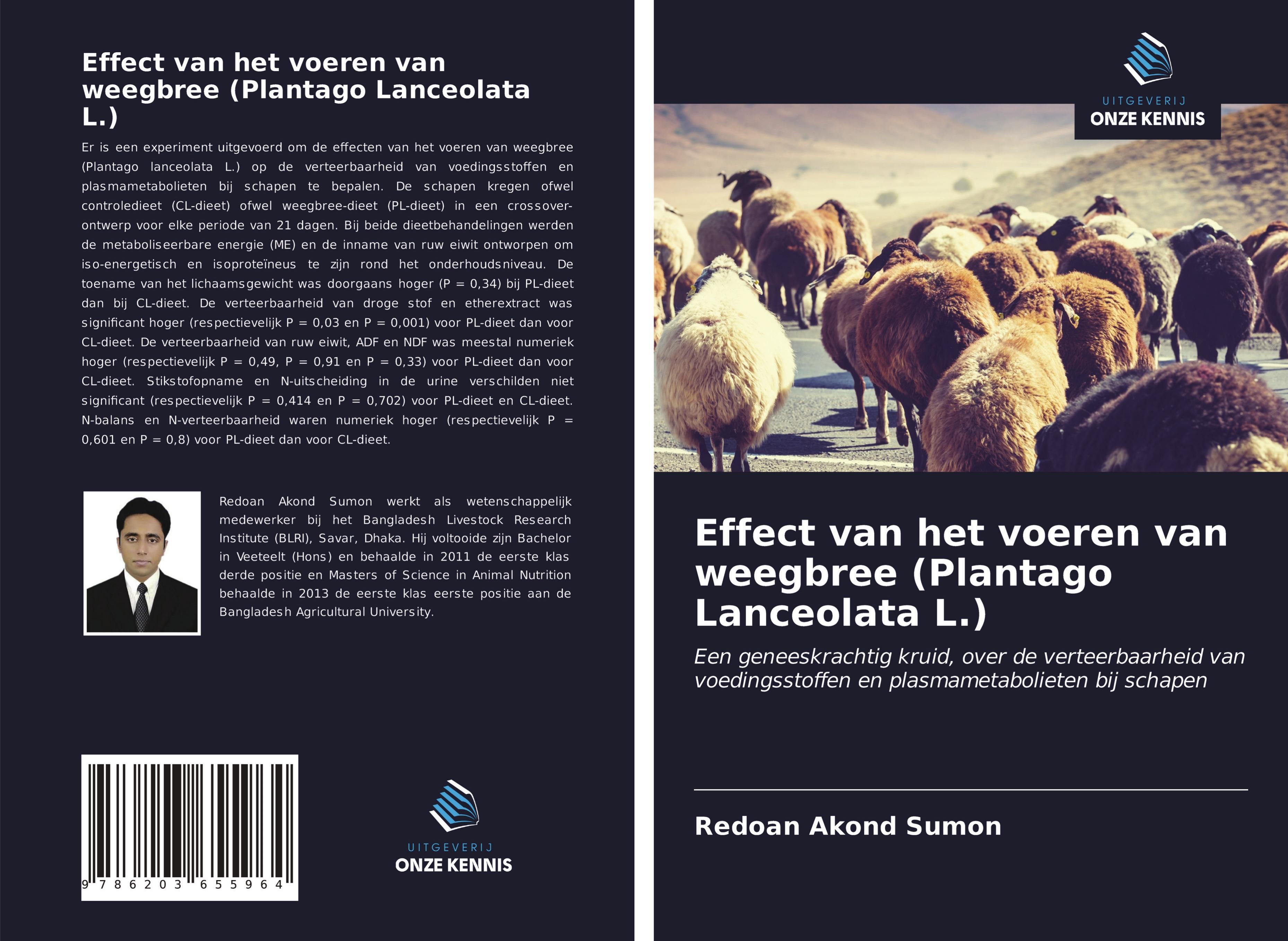 Effect van het voeren van weegbree (Plantago Lanceolata L.) - Sumon, Redoan Akond