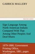 Sign Language Among North American Indians Compared With That Among Other Peoples And Deaf-Mutes First Annual Report of the Bureau of Ethnology to the Secretary of the Smithsonian Institution, 1879-1880, Government Printing Office, Washington, 1881, page - Mallery, Garrick