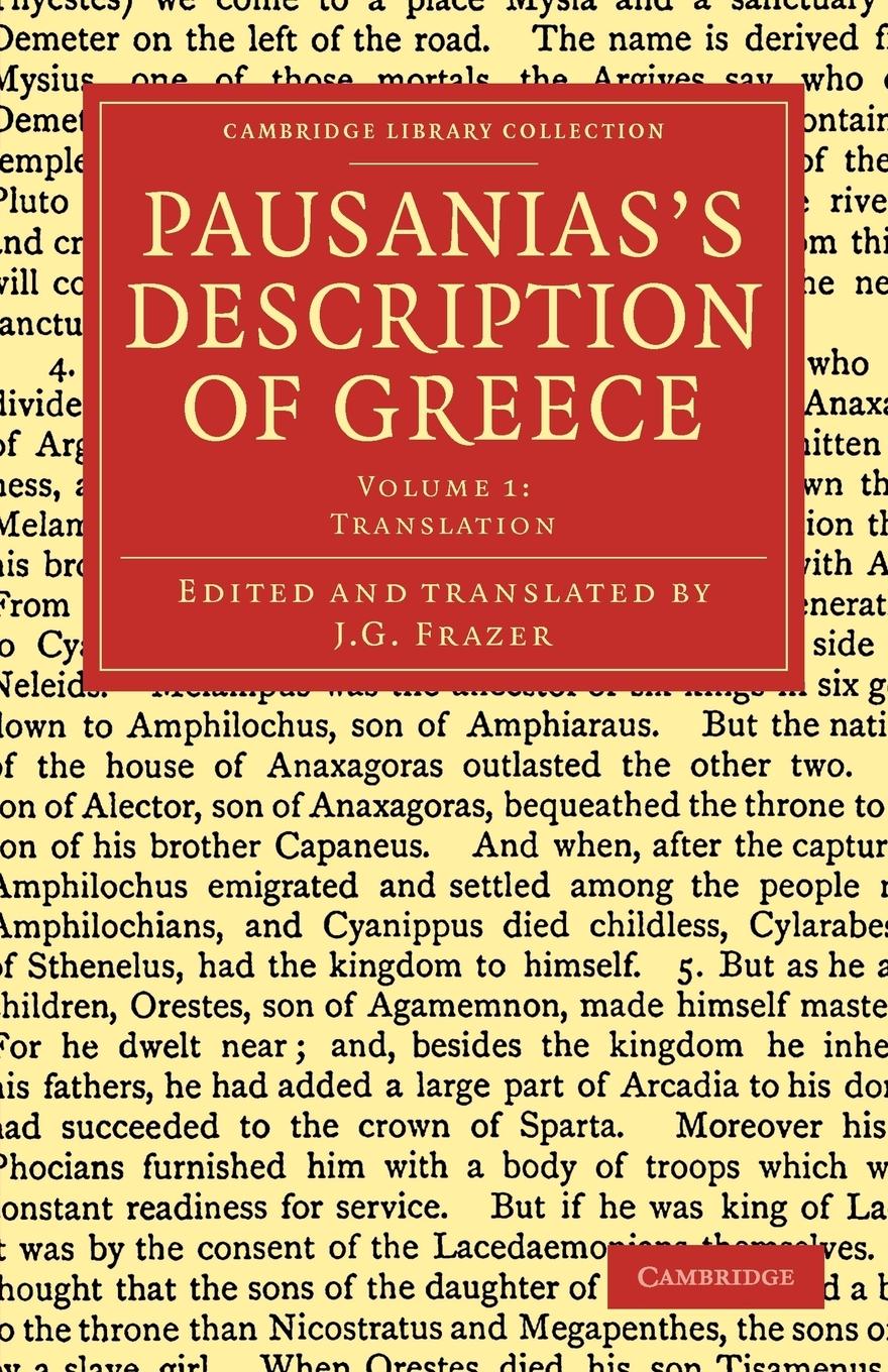Pausanias s Description of Greece - Volume 1 - Pausanias