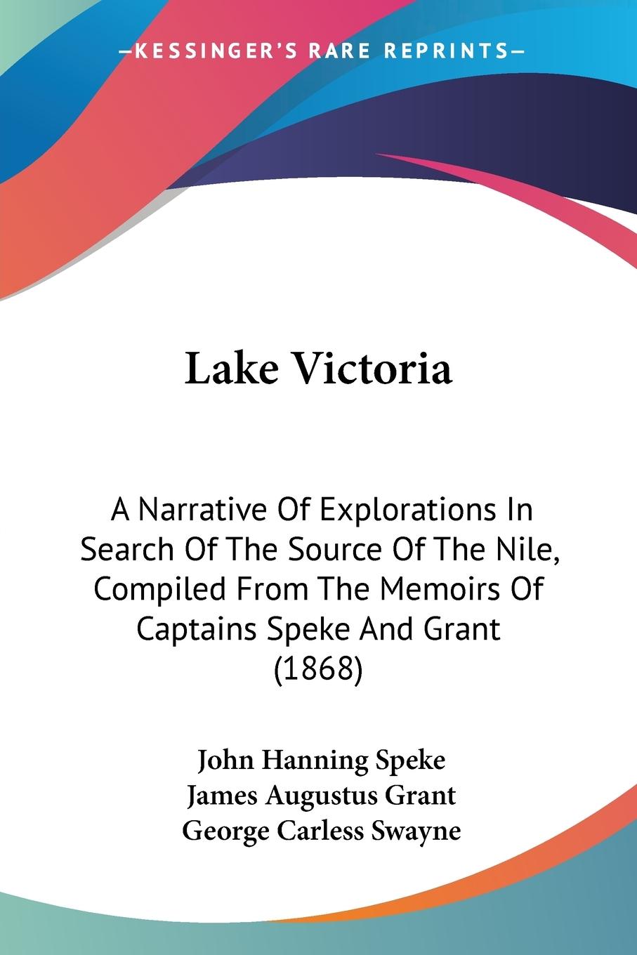 Lake Victoria - Speke, John Hanning Grant, James Augustus