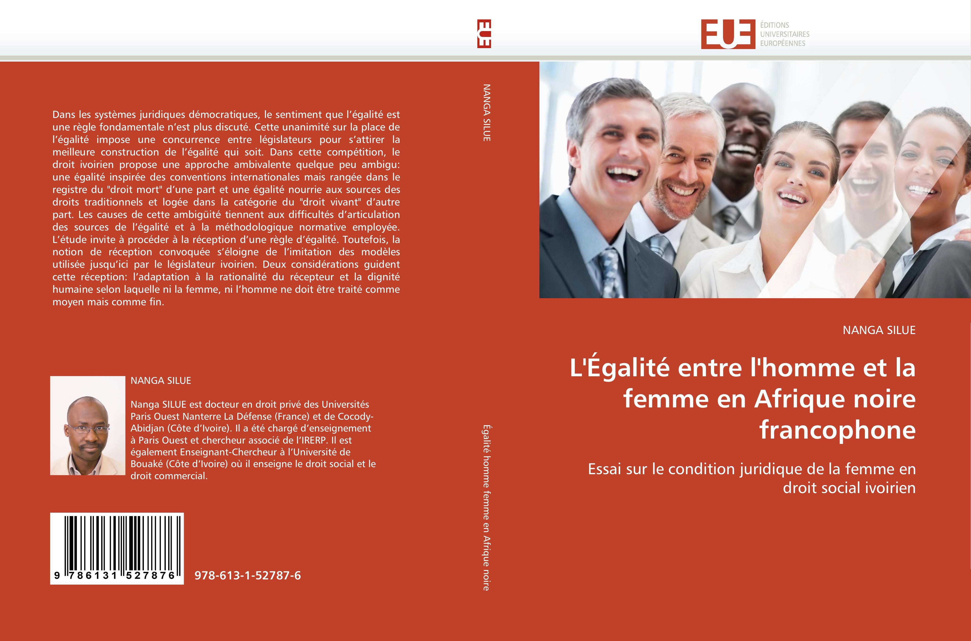 L Égalité entre l homme et la femme en Afrique noire francophone - NANGA SILUE