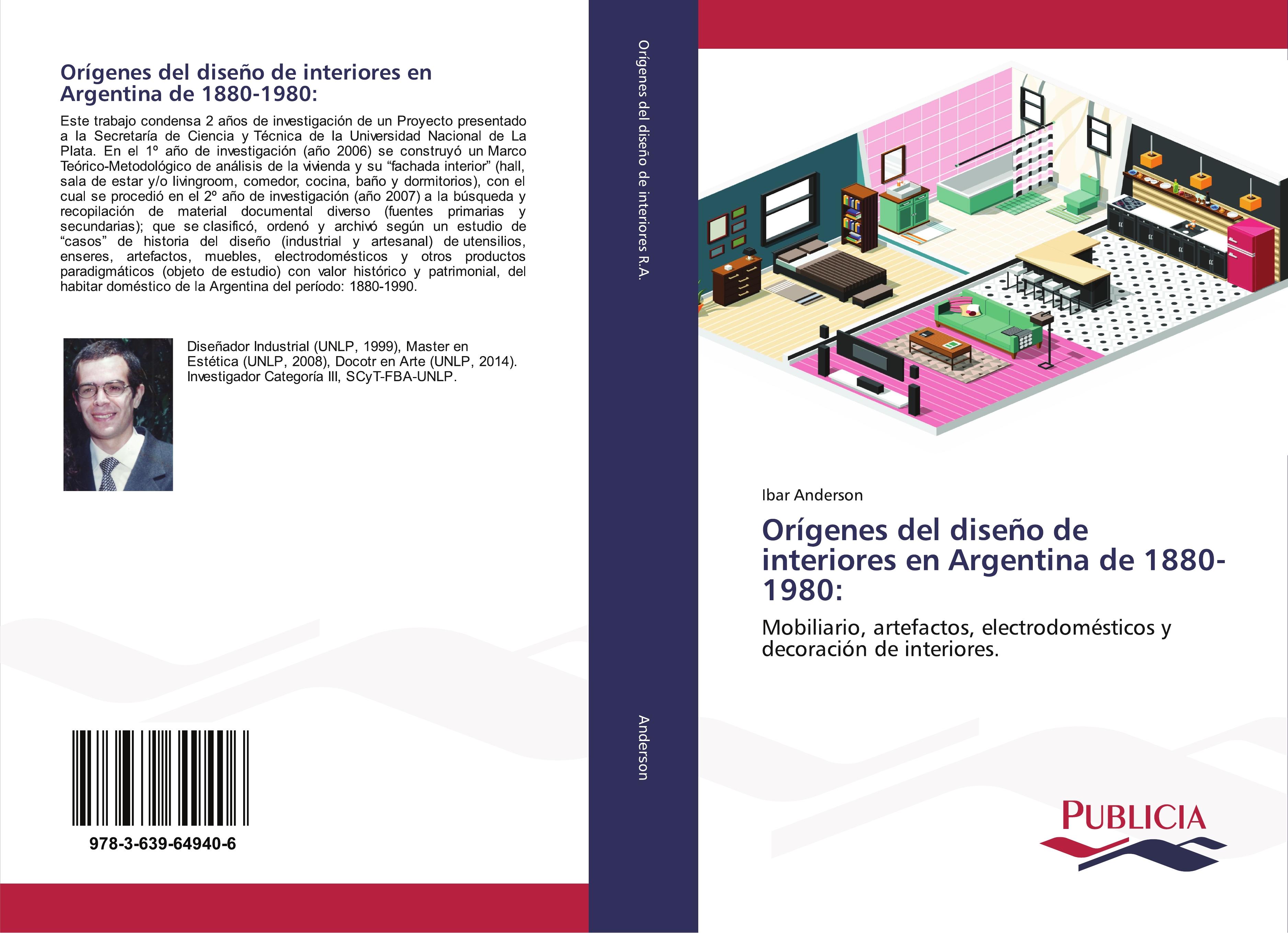 Orígenes del diseño de interiores en Argentina de 1880-1980 - Ibar Anderson