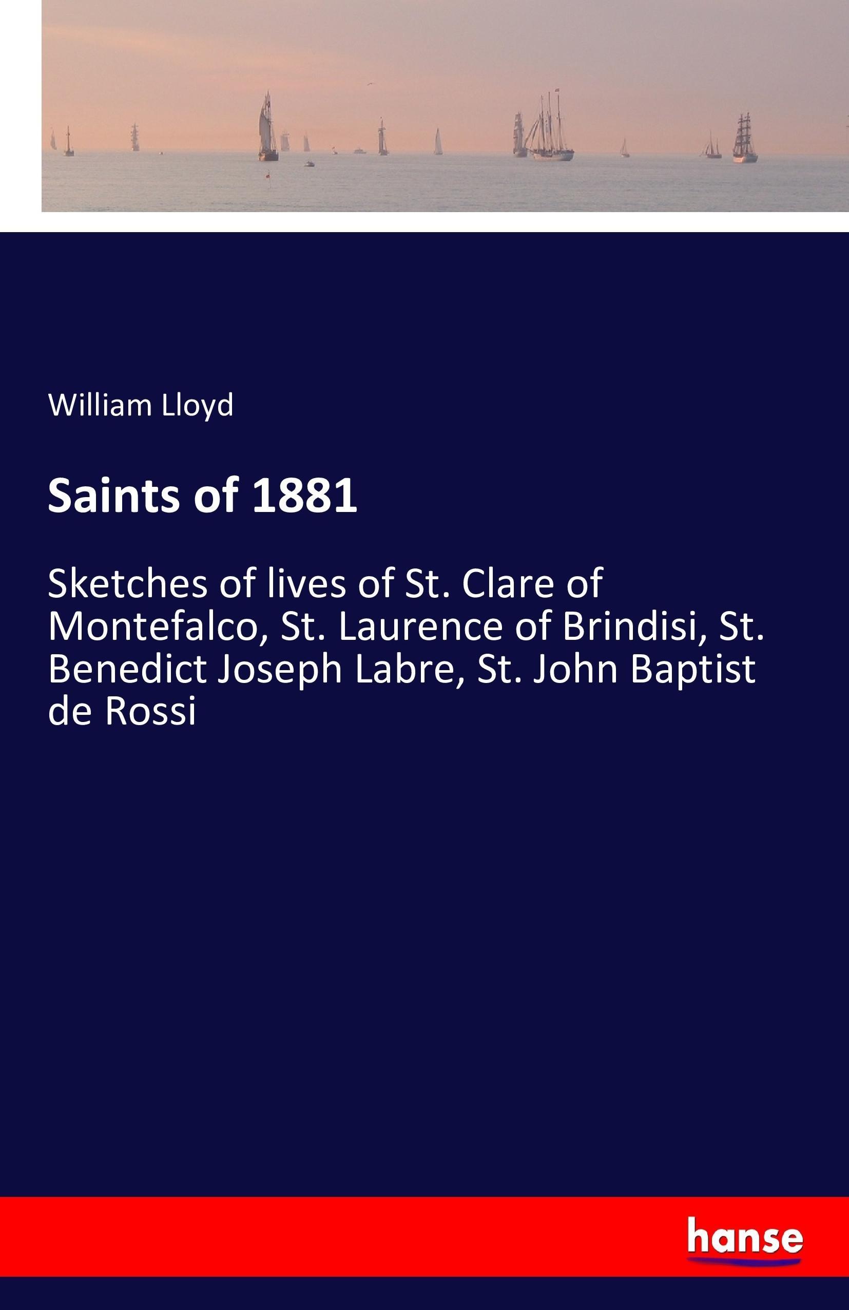 Saints of 1881 - Lloyd, William