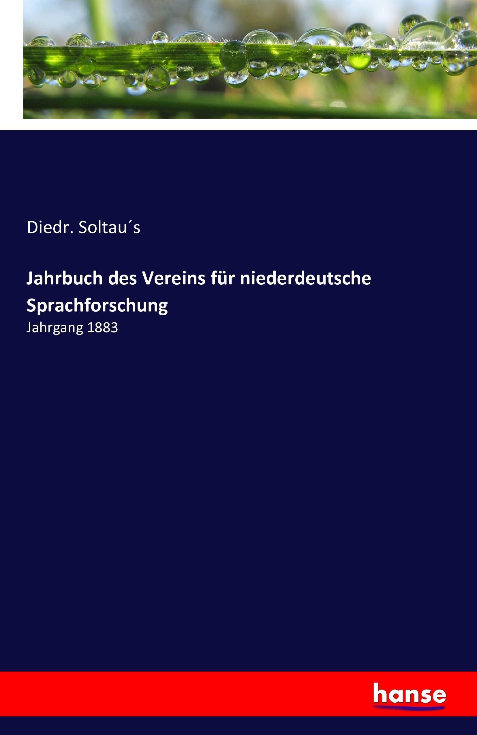 Jahrbuch des Vereins fuer niederdeutsche Sprachforschung