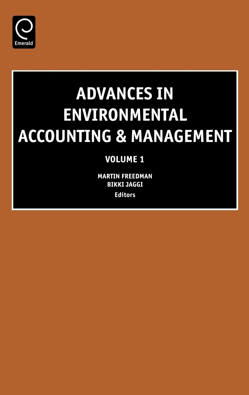 Advances in Environmental Accoutin - Freedman Freedman, Martin Jaggi, Bikki