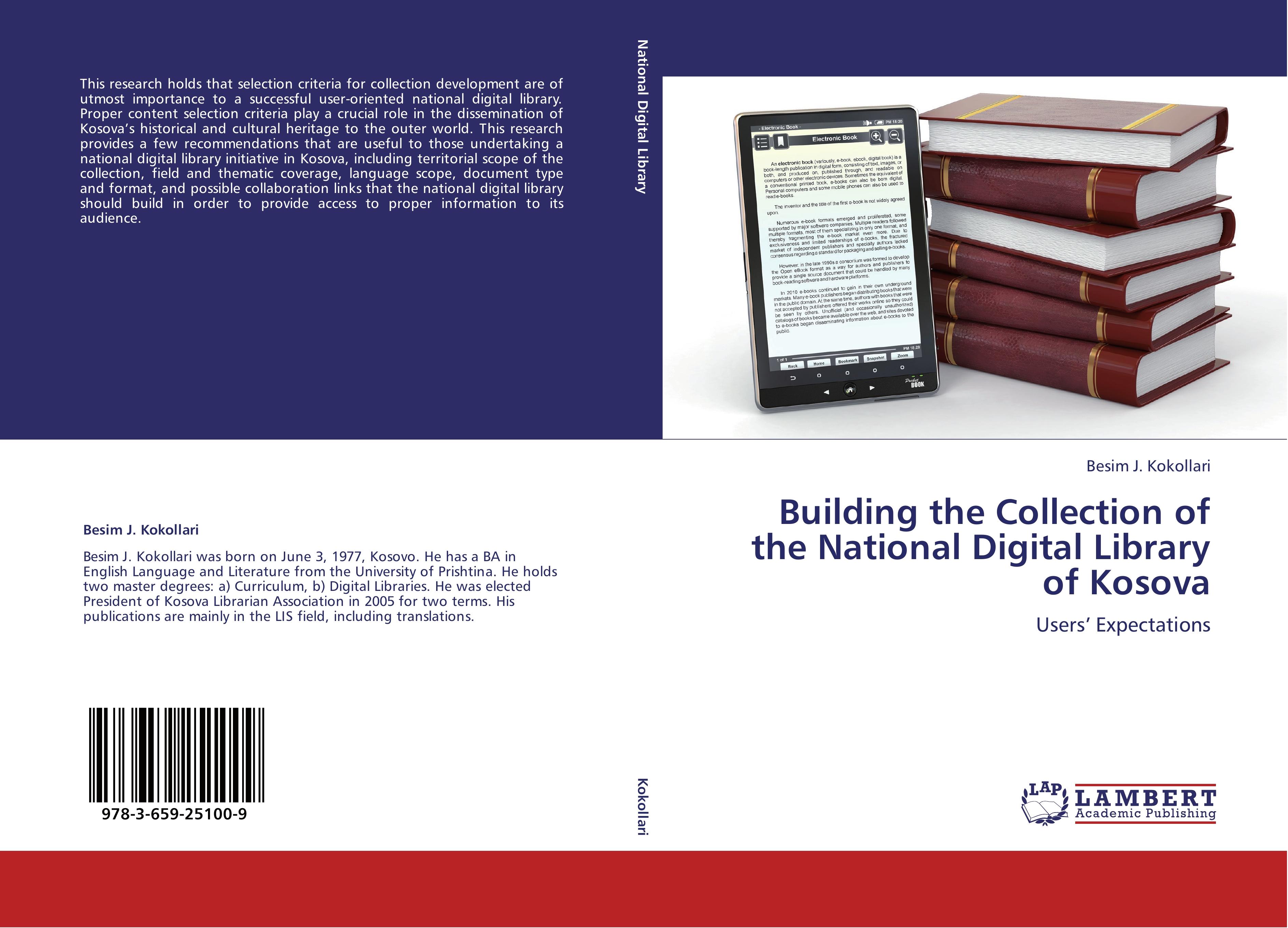 Building the Collection of the National Digital Library of Kosova - Besim J. Kokollari
