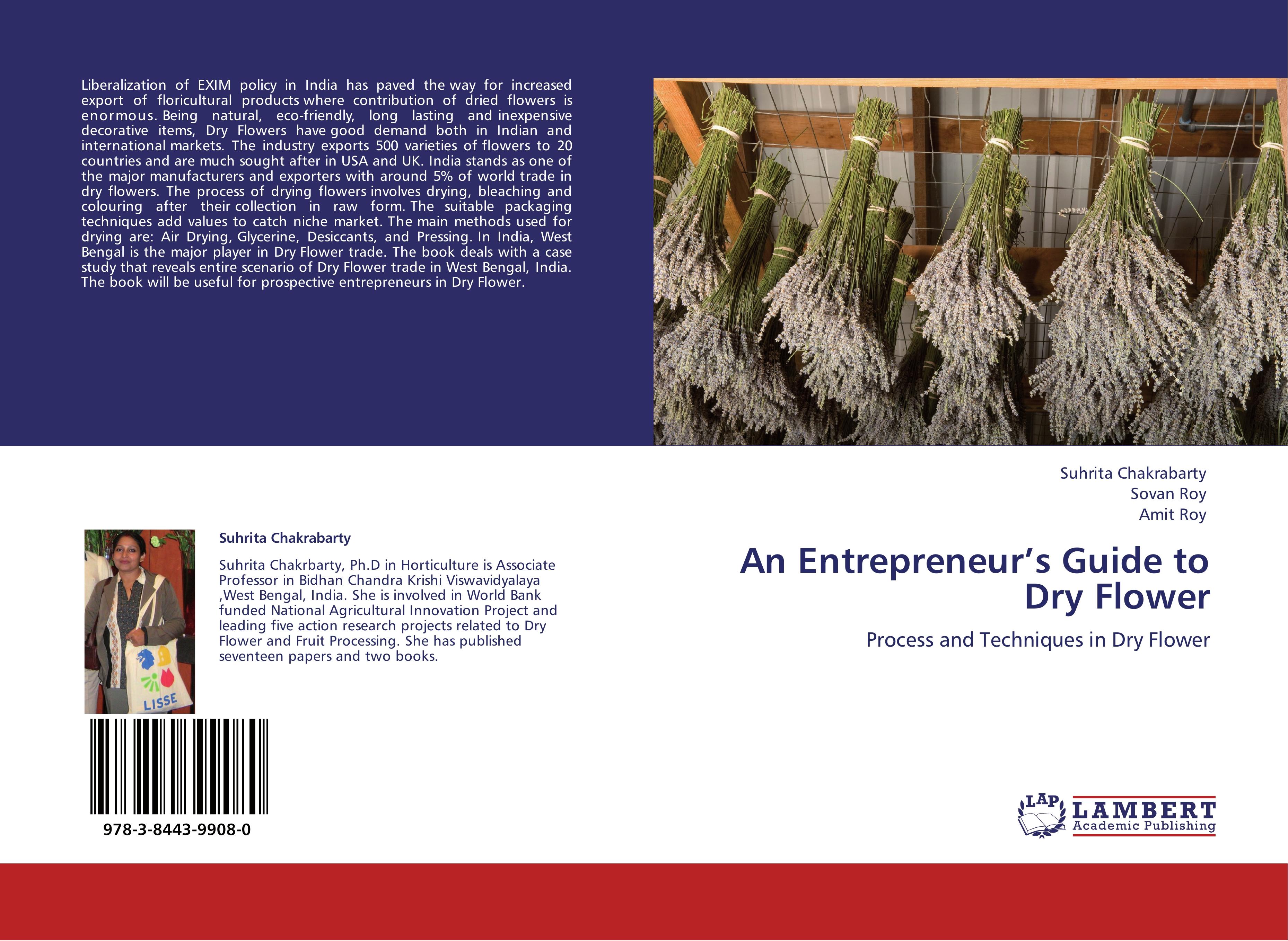 An Entrepreneur s Guide to Dry Flower - Suhrita Chakrabarty Sovan Roy Amit Roy
