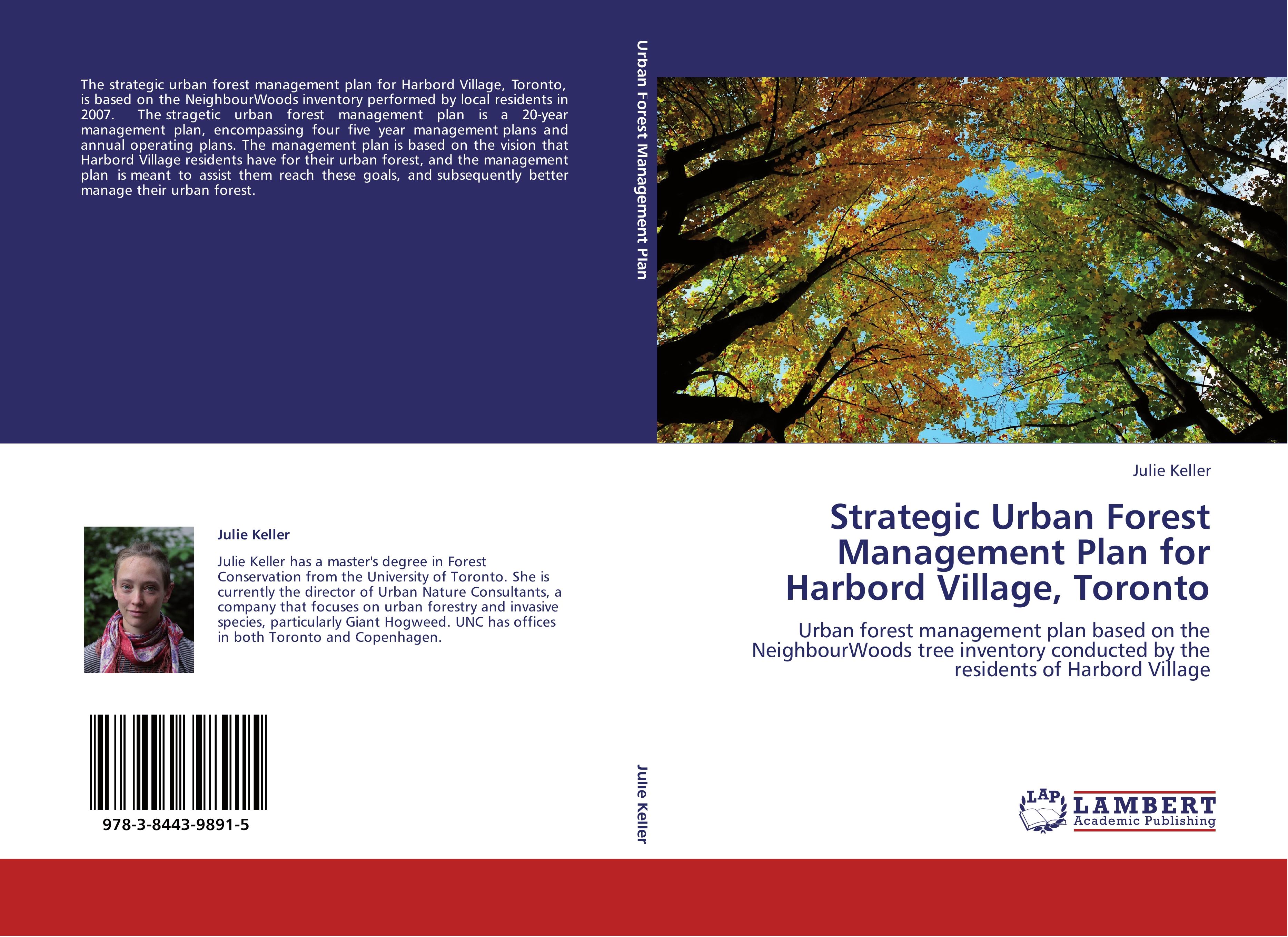 Strategic Urban Forest Management Plan for Harbord Village, Toronto - Julie Keller