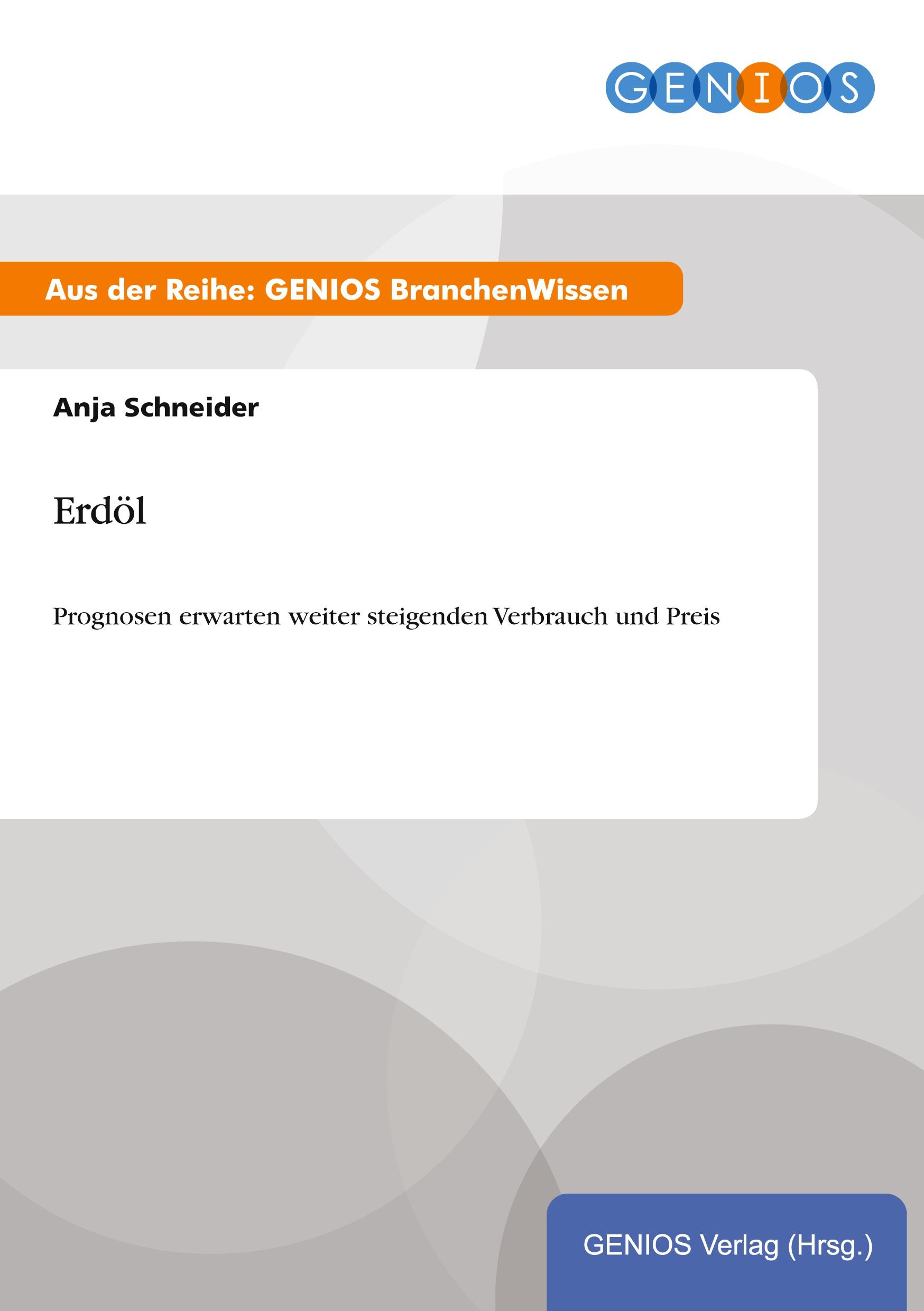 Erdoel - Schneider, Anja