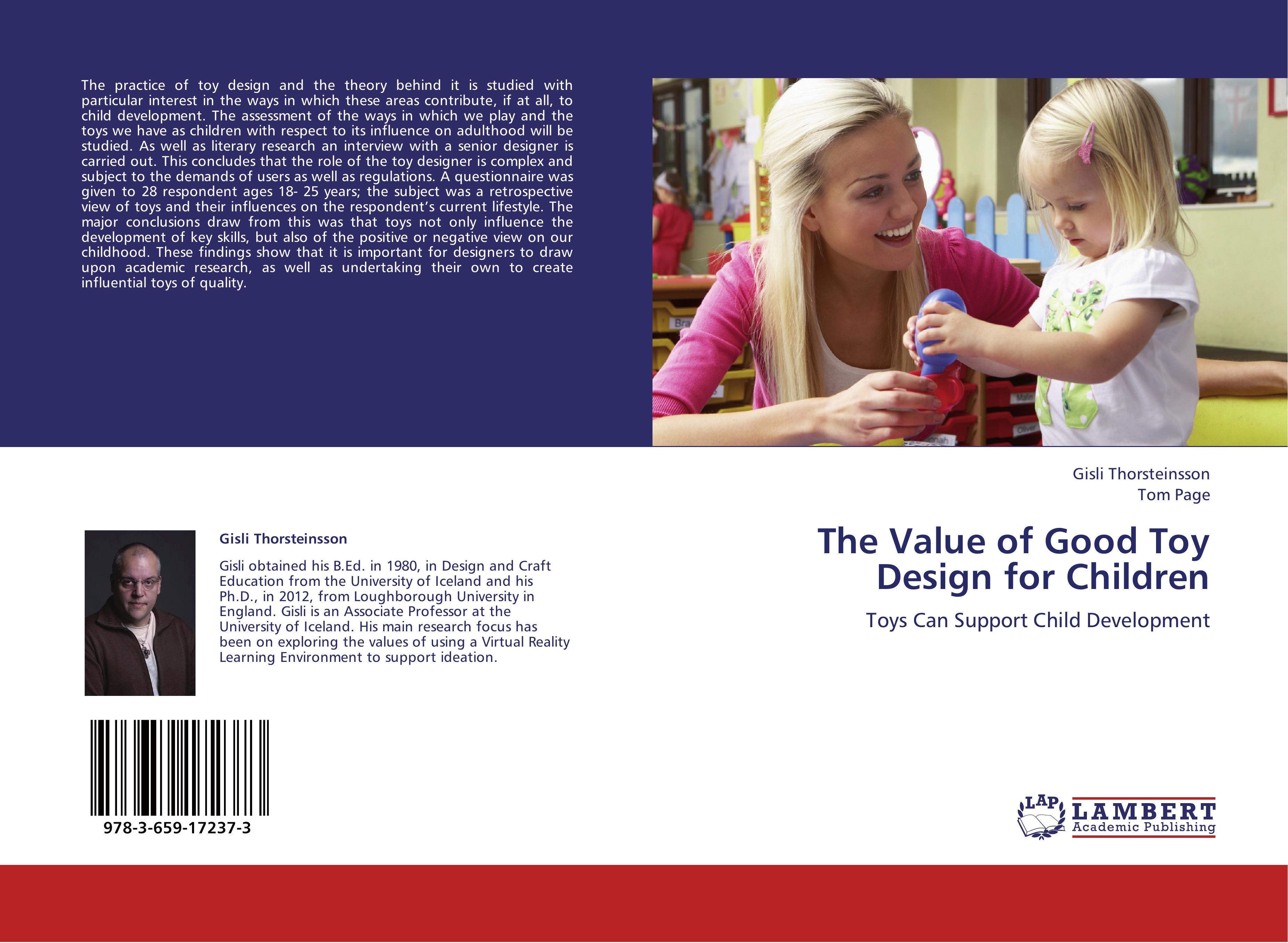 The Value of Good Toy Design for Children - Gísli Thorsteinsson Tom Page