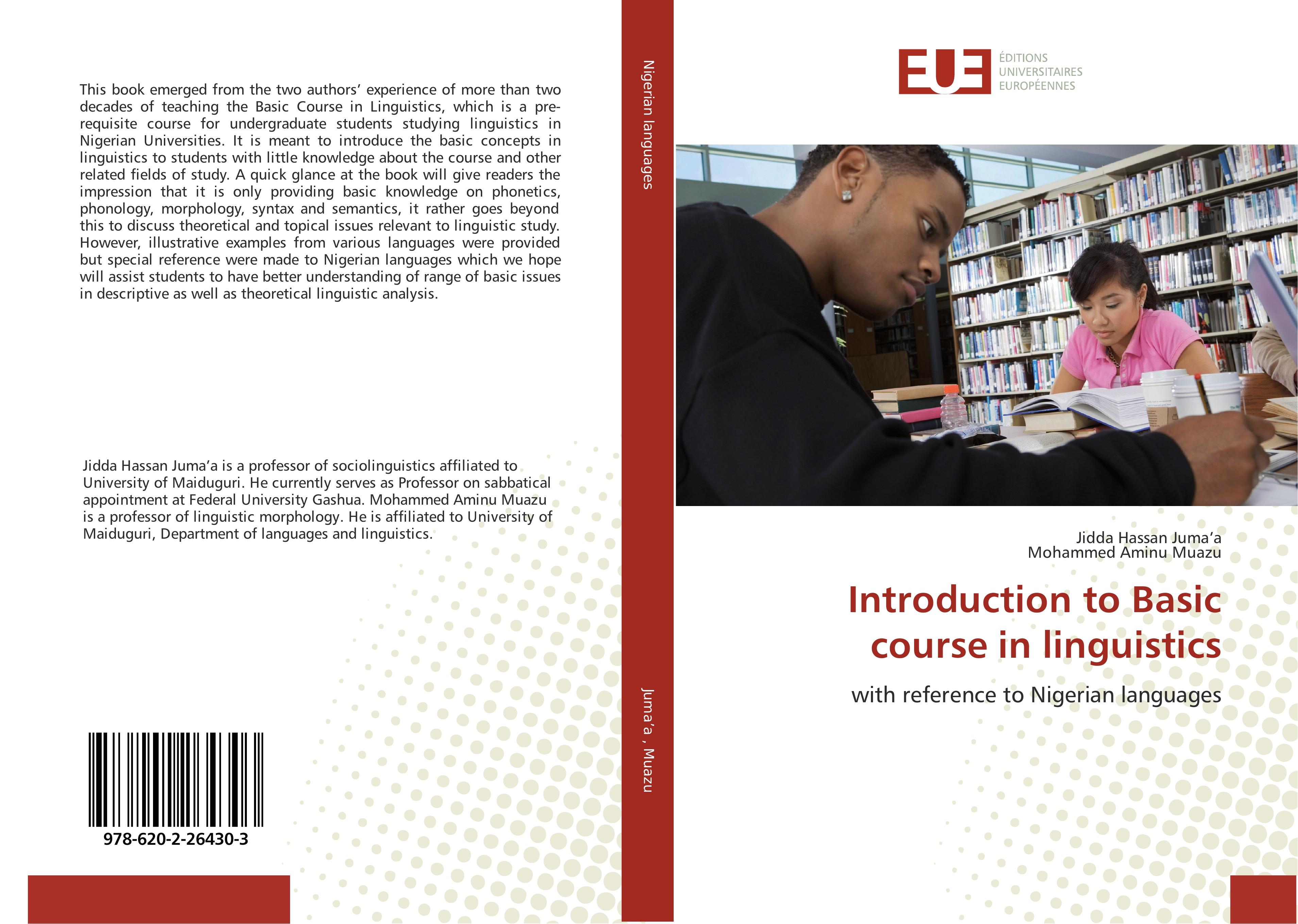 Introduction to Basic course in linguistics - Jidda Hassan Juma´a Mohammed Aminu Muazu