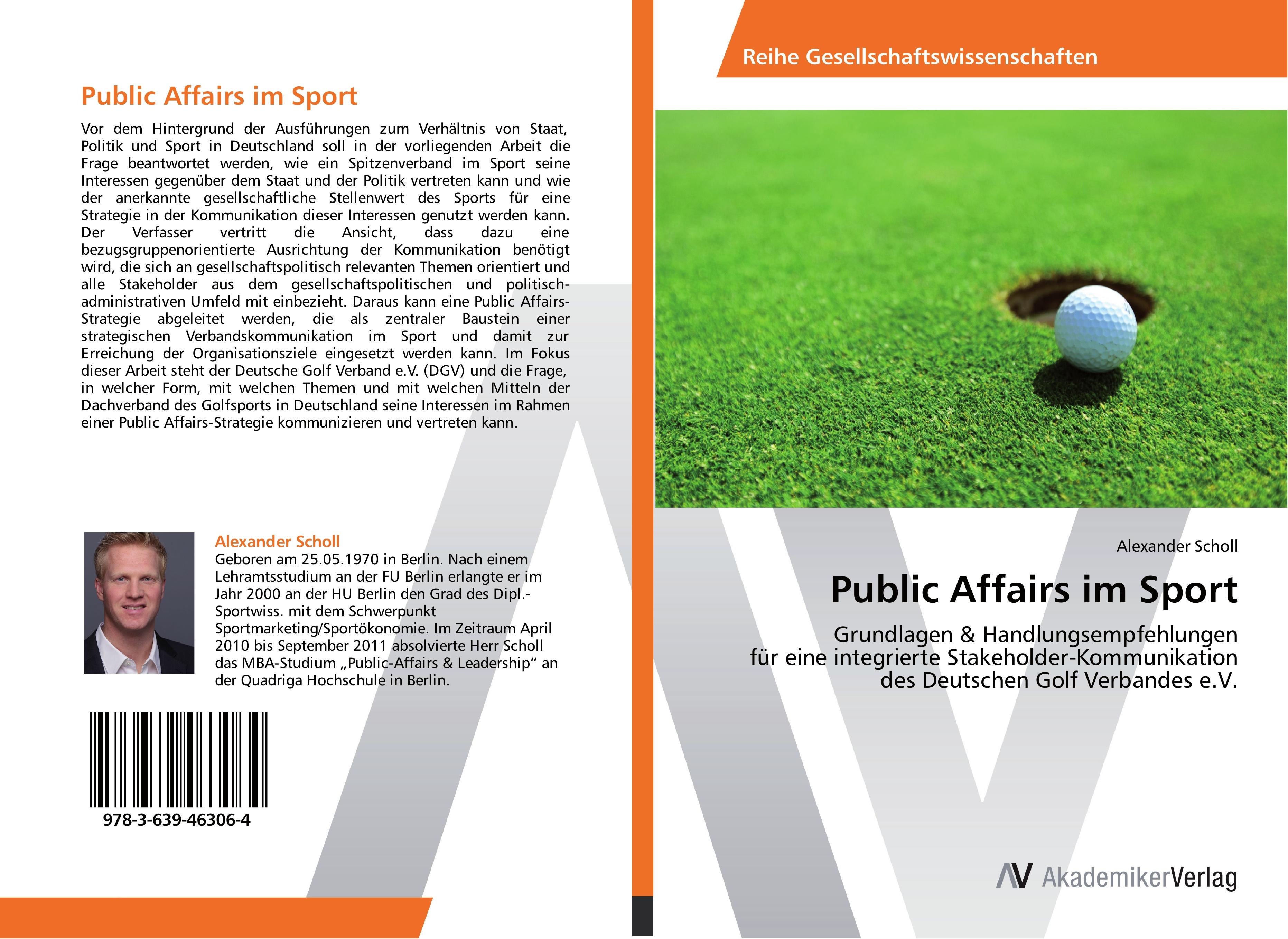 Public Affairs im Sport - Alexander Scholl