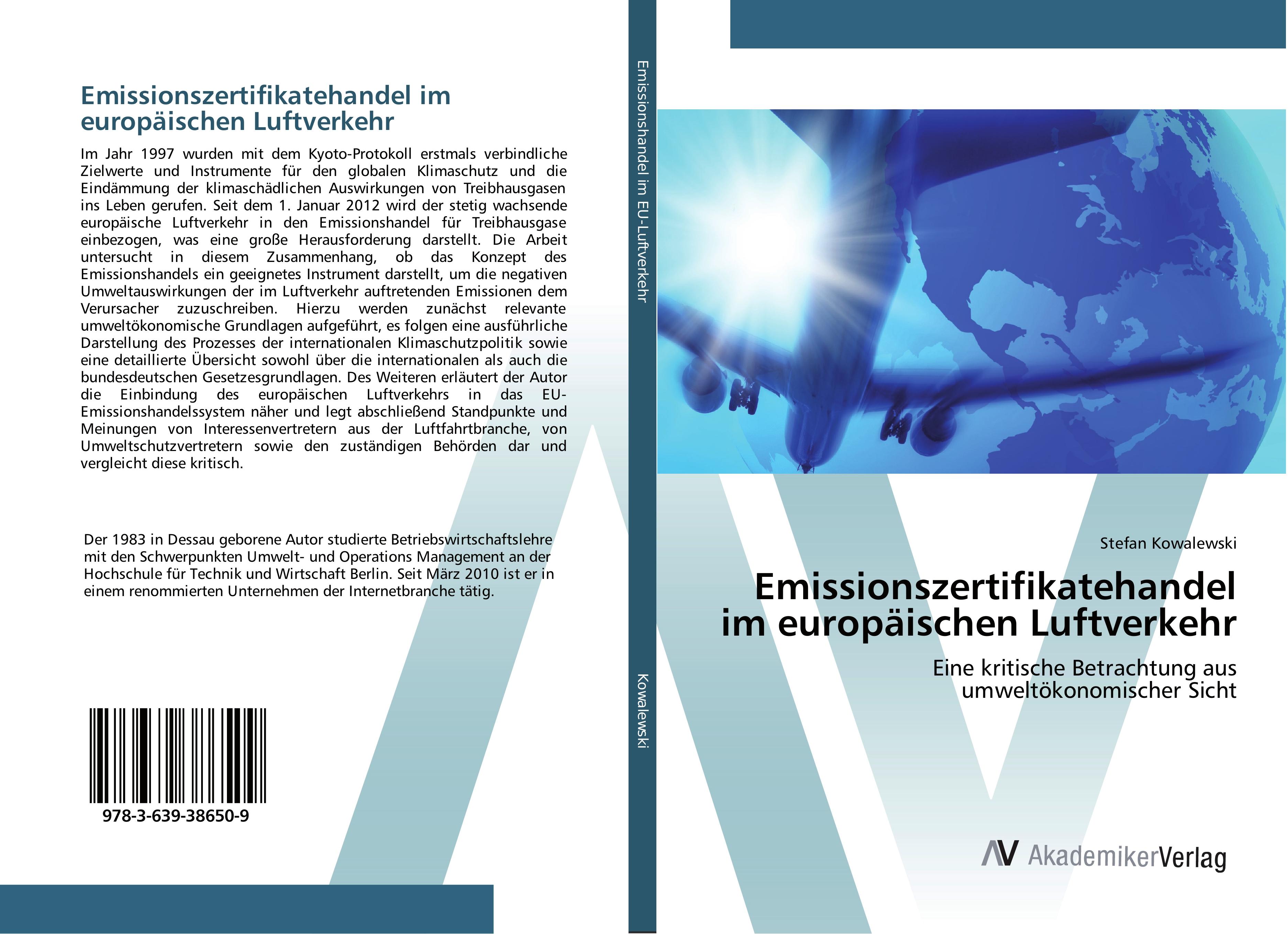 Emissionszertifikatehandel im europaeischen Luftverkehr - Stefan Kowalewski