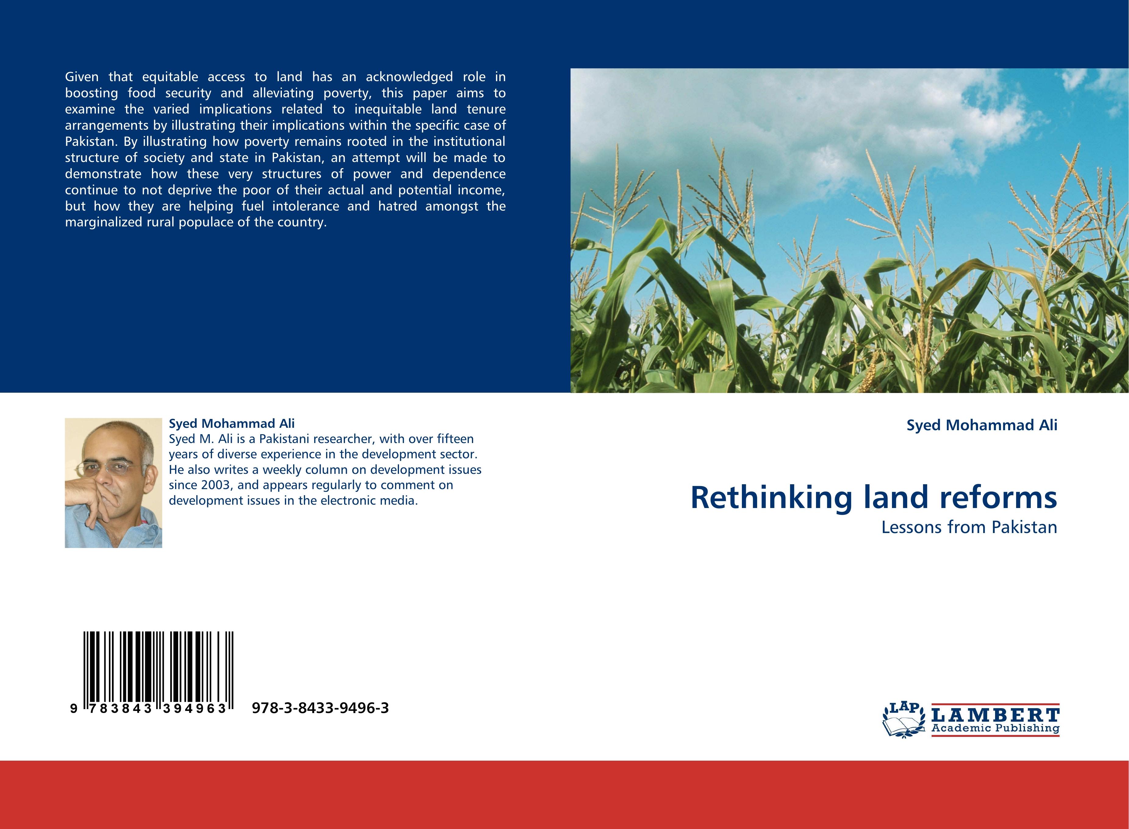 Rethinking land reforms - Syed Mohammad Ali