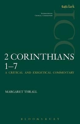 COMT-ICC II CORINTHIANS 1-7 - Thrall, Margaret E.