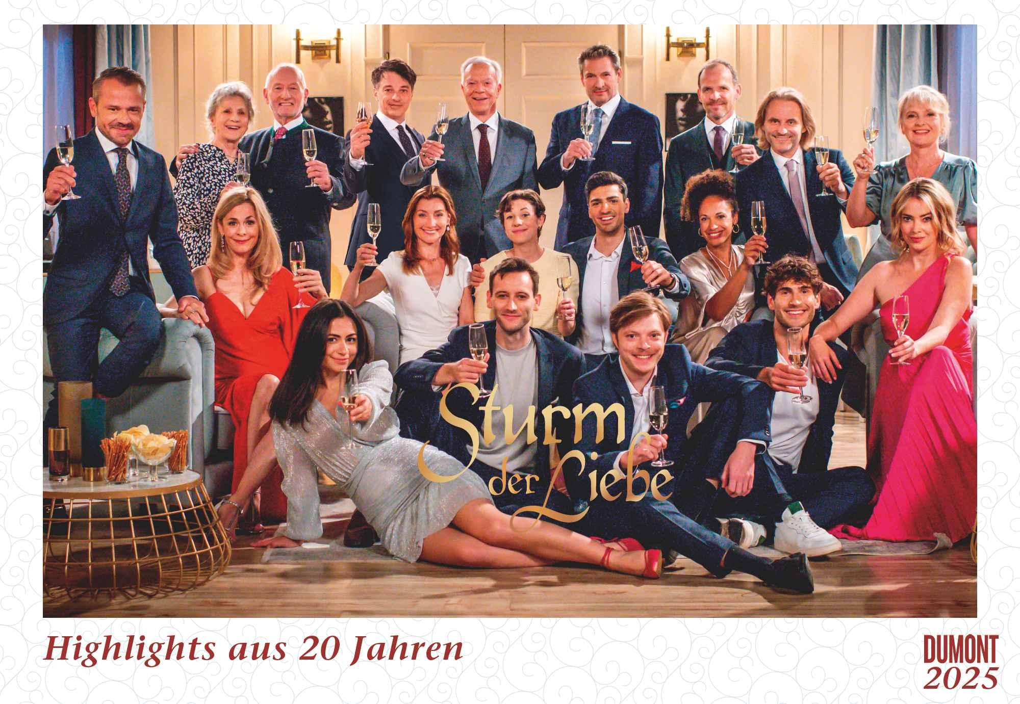 Sturm der Liebe 2025 - Broschürenkalender - Wandkalender - mit Jahresplaner  - Format 42 x 29 cm [1323112622] - 14,95 € - Kalenderhaus.de