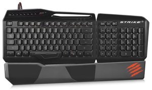 Mad Catz S.T.R.I.K.E. 3 Gaming-Keyboard, Spieletastatur, schwarz