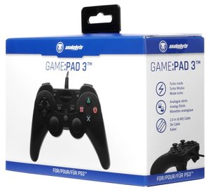 Game:Pad 3 Wired Analog Controller - schwarz (kabelgebunden)