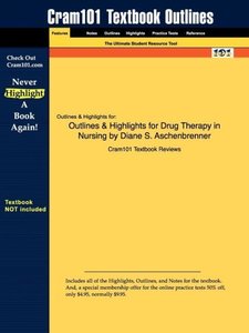 Cram101 Textbook Reviews: Outlines & Highlights for Drug The