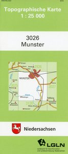 Munster 1 : 25 000. (TK 3026/N)