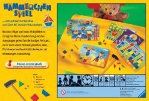 Ravensburger 21422 - Hämmerchen Spiel - Beschäftigung für Kinder, Nagelspiel für 1-4 Spieler, Geschicklichkeitsspiel ab 4 Jahren geeignet
