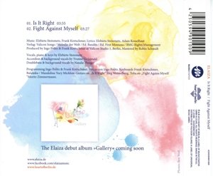 Is It Right /  Fight Against Myself, 1 Audio-CD (Single)