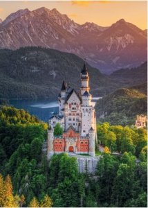 Romantisches Schloss Neuschwanstein. Puzzle