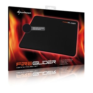 Sharkoon FireGlider - Gaming Mat (Mauspad) - Black