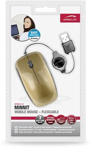 MINNIT Mobile Mouse - Flexcable, gold