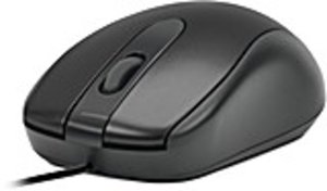MICU Mouse, 3-Tasten-Maus - USB, schwarz