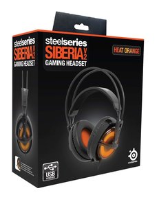 SteelSeries Gaming Headset Siberia V2 Heat Orange Edition USB