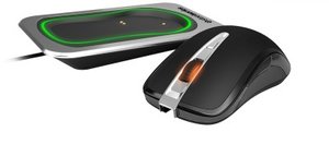 SteelSeries Sensei Wireless Gaming Maus, silber metallic
