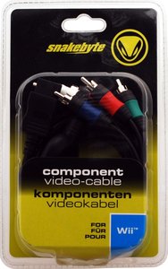 Wii Komponenten-Video-Kabel [schwarz]