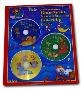 Meine schönsten Gute-Nacht-Geschichten und Enschlaf-Lieder, m. 3 Audio-CDs