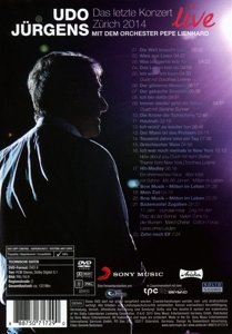 Das letzte Konzert - Zürich 2014 live, 1 DVD