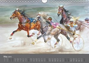 Horses in four seasons 2015 (Wall Calendar 2015 DIN A4 Landscape)