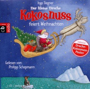 Der kleine Drache Kokosnuss feiert Weihnachten, 1 Audio-CD
