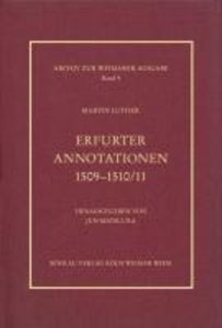 Erfurter Annotationen 1509-1510/11