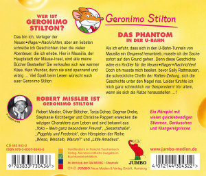 Geronimo Stilton: Das Phanton In Der U-Bahn (4)