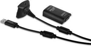 PULSE Power Kit - Akku und Ladekabel für Xbox-360(R)-Gamepad, schwarz