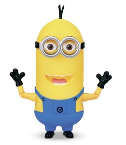 Minions - Jerry Singing Figure, mit Sound, ca. 25 cm