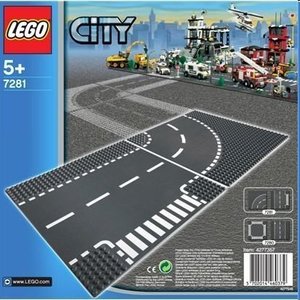 LEGO City 7281 Kurve/ T-Kreuzung
