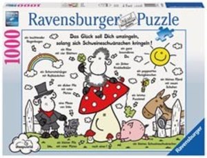Ravensburger 19008 - Glückspuzzle, 1000 Teile Puzzle