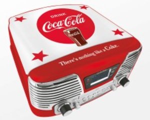 Kompaktanlage mit Plattenspieler TD79II Coca Cola(R)