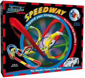 Simm 50105 - Darda: Speedway/2 Loopings, Steilkurven, Porsche, 672cm