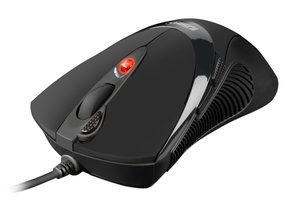 Sharkoon FireGlider - Gaming Mouse (Lasermaus) - Black