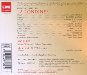 Pappano/Gheorghiu/Alagna: Rondine